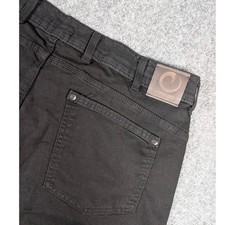 Origin Relaxed Fit Pants Mens 38x32 Black Made in USA Cotton Blend Stretch