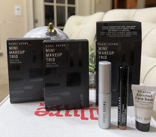 3 Sets - Bobbi Brown Mini Makeup Trio Set Face Base, Shadow Stick,  Mascara 
