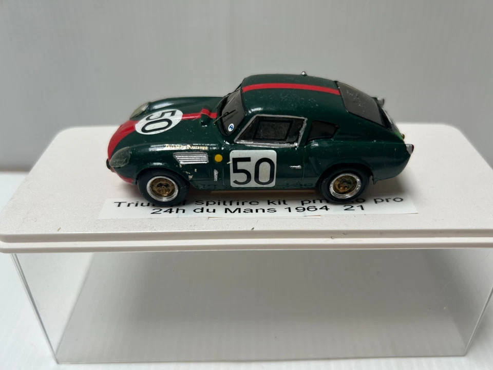 PROVENCE MOULAGE Kit Monté Triumph Spitfire #50 24h Le Mans 1964 Défauts 1/43 - Photo 2/4