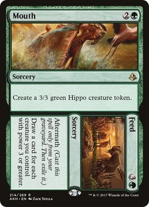 Mouth // Feed 214/269 Amonkhet Rare