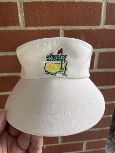 Vintage Augusta National Golf Club Members Only Texace Visor 80s 90s USA Made