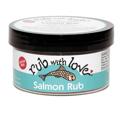 Rub with Love by Tom Douglas (Salmon, 3.5 oz) Ounce (Pack of 1) 