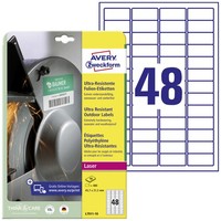 Avery-Zweckform L7911-10 Folien-Etiketten 45.7 X 21.1 Mm Polyethylenfolie Wei...
