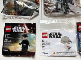 LEGO Star Wars SEALED GWP Target Exclusive Polybag 30278 + 30496 + 30497 + 30380