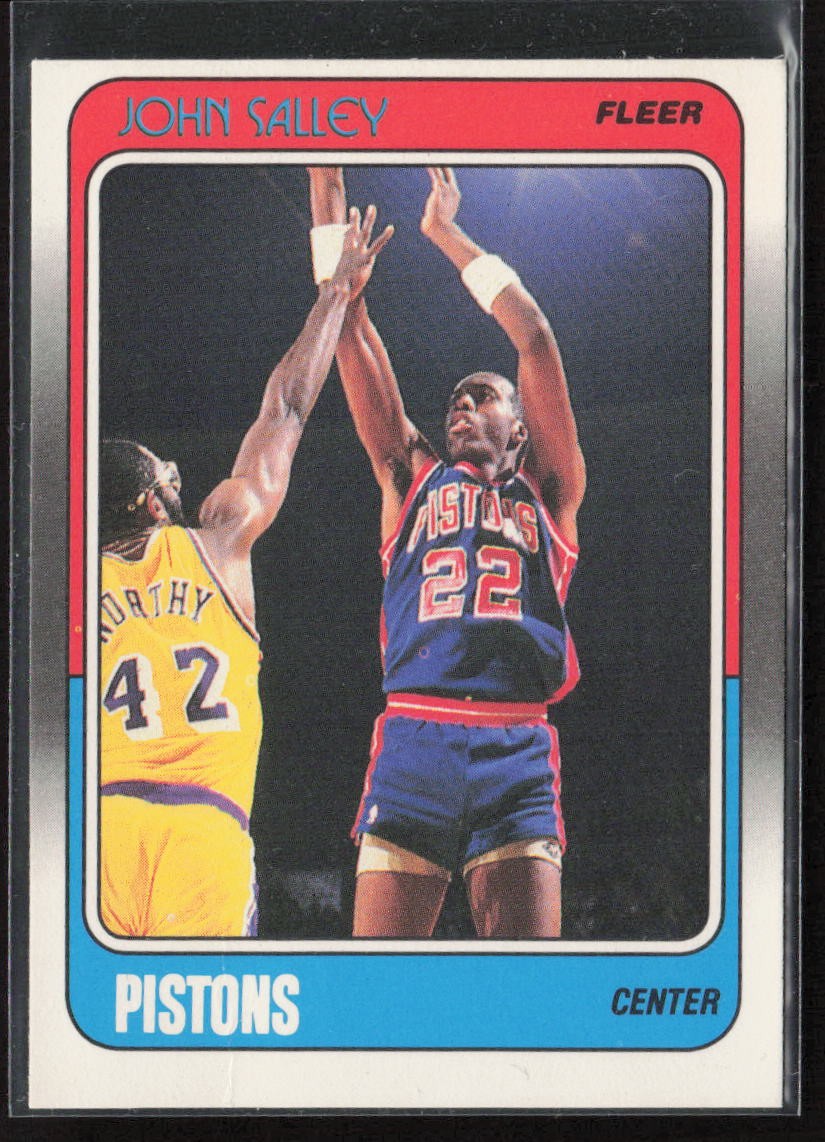 1988-89 Fleer #44 John Salley