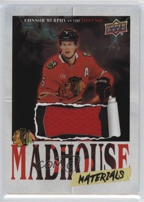 2025 Chicago Blackhawks Centennial Madhouse Materials Connor Murphy #MM-CM 1b2x
