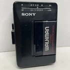 Sony Walkman WM-F2015 AM/FM Cassette Player *New Belts* * Works* *Cleaned*