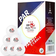 3-Star Table Tennis Balls for 2024 Games in PAR - White 40 ABS Balls - High ...