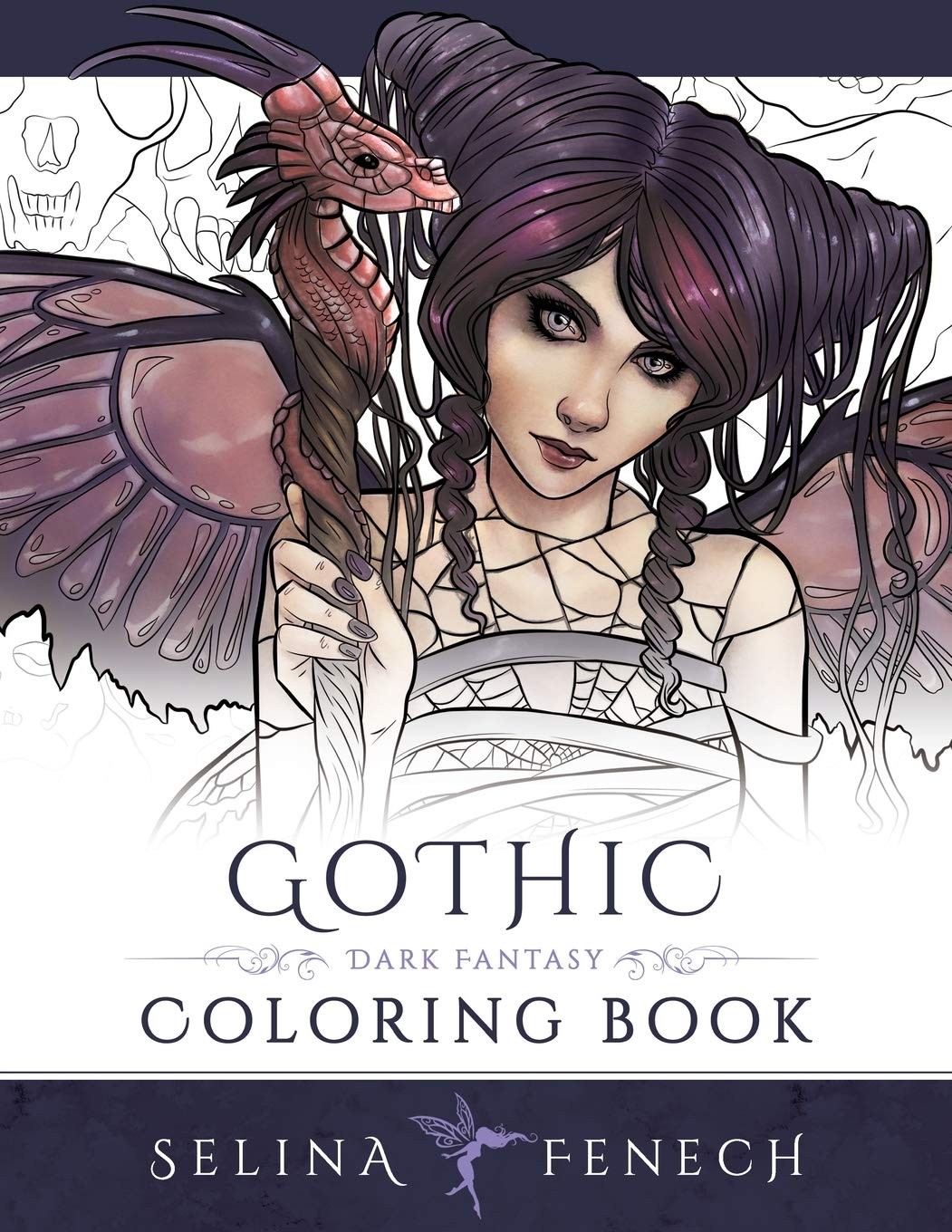 Gothic - Dark Fantasy Coloring Book: Volume 6 (Fantasy Coloring