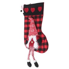  Jumbo Christmas Stockings Ornaments Room Decor Silverware Holders