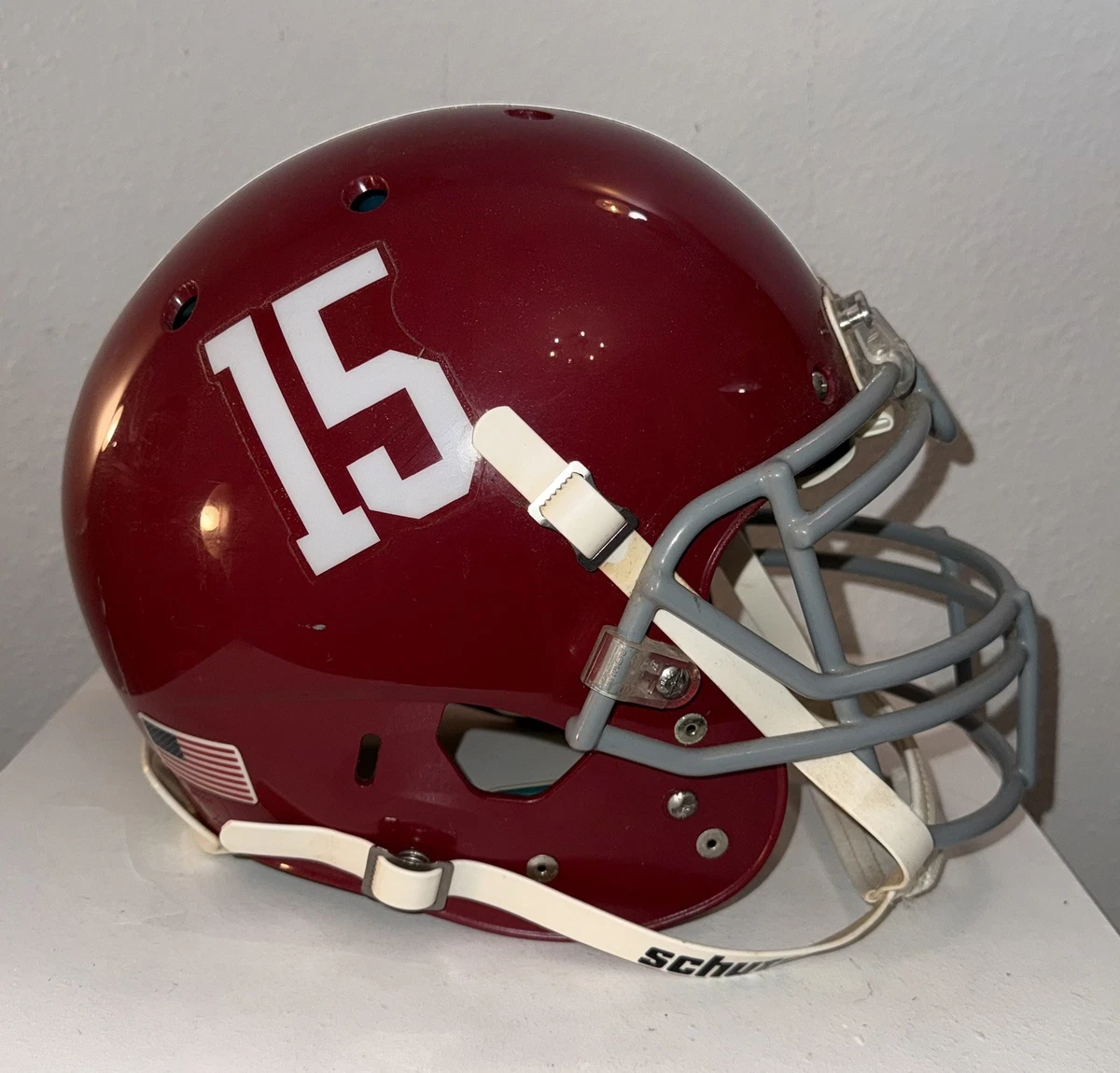 Schutt XP Authentic Gameday Full-Size Football Helmet - Alabama Crimson Tide  NCAA