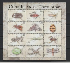 JAN-COOK ISLANDS MNH SC#1503 INSECTS SCV$17.00
