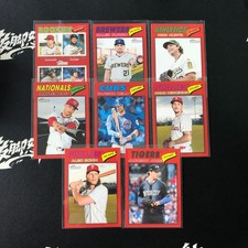 2026 Topps Heritage Nick Kurtz Jackson Jobe Daylen Lile Kelly Red Border 8 Lot