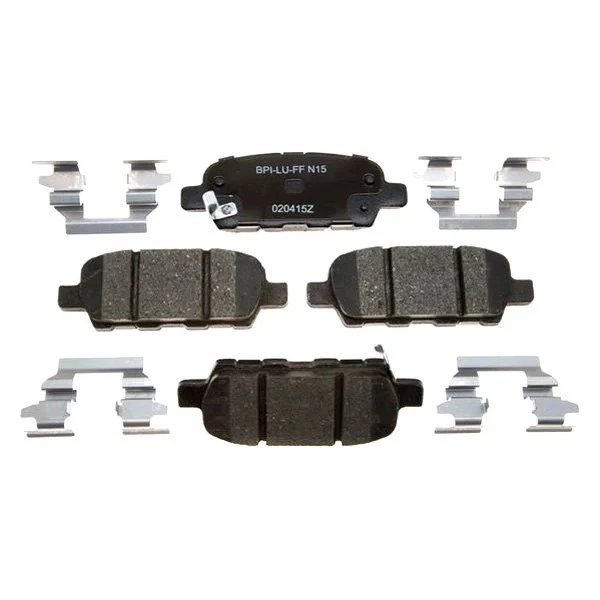 For Nissan Juke 14-17 R-Line Plain Front & Rear Brake Kit w Ceramic Pads Foto 2 de 4