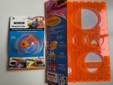 Fiskars ShapeCutter tool AND Shape Template 3-Pack Circles, Ovals  Rectangles 