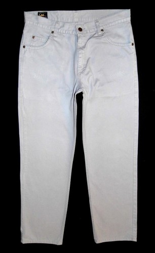 LEE - Pantalones de mezclilla chinos Brooklyn vintage para hombre 32W / 33W x 30L calce regular gris sarga - Imagen 2 de 5