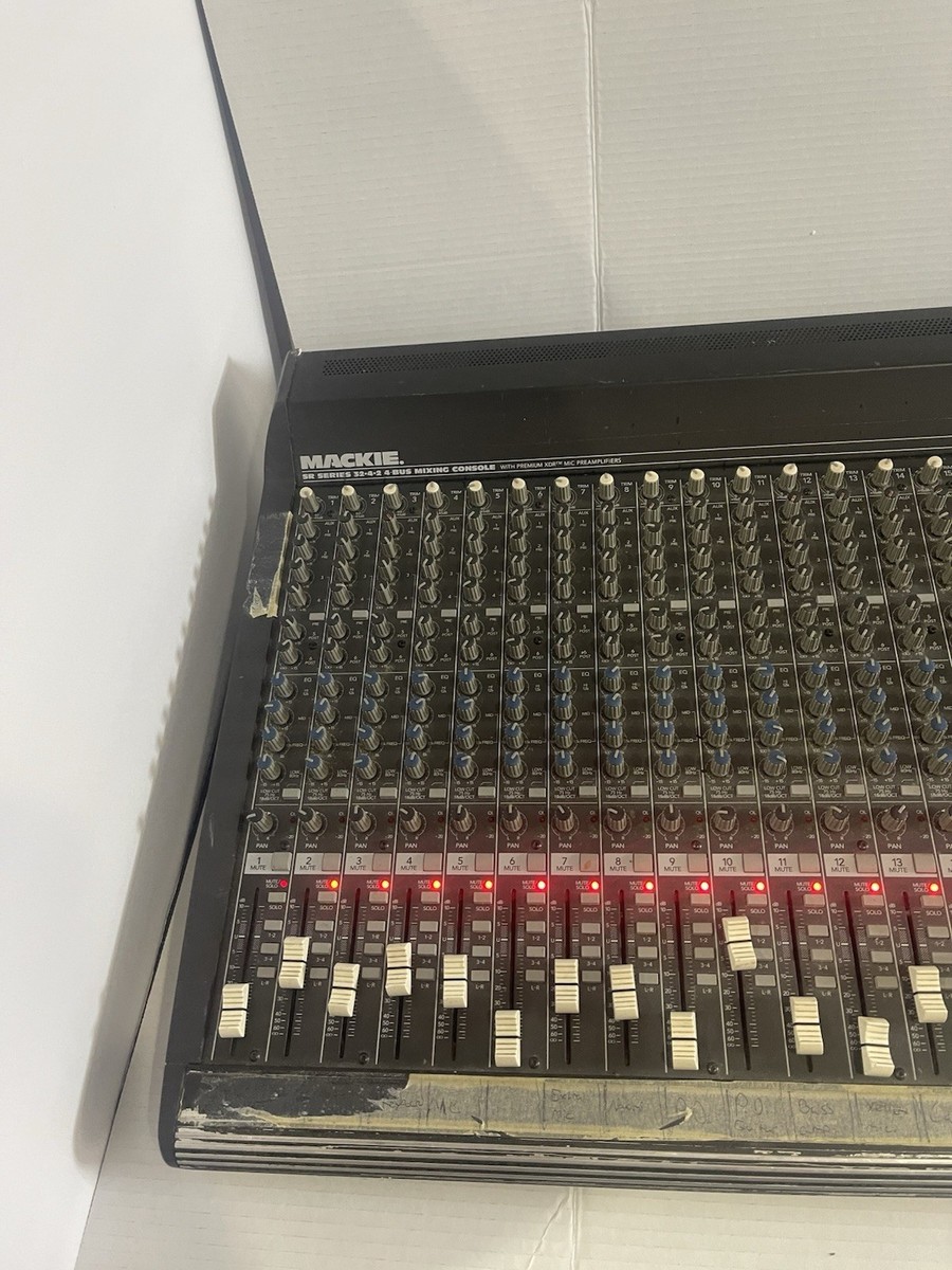 Mackie SR32-4 VLZ-Pro 32 Channel 4 Bus Audio Mixer Mixing Console