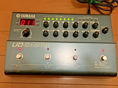 Yamaha UD Stomp Modulation Delay Digital Effects Processor w