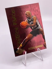 Dennis Rodman 1995-96 SkyBox Skytech Force #SF26 HOF San Antonio Spurs Sharp!