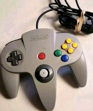 Nintendo 64 N64 Gray Controller Authentic OEM Working Vintage Joystick Original
