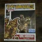 Funko Pop! Vinyl Godzilla King Ghidorah #1937 Gold Figure Movies