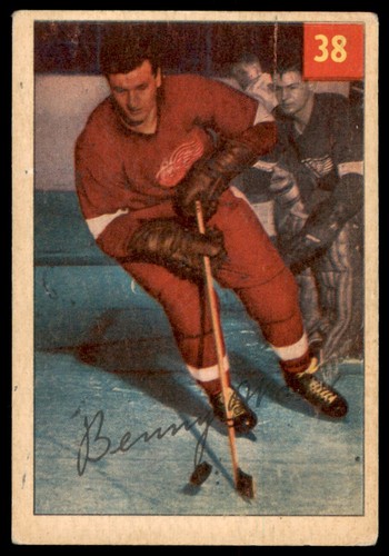 Benny Woit #38 1954 Parkhurst card