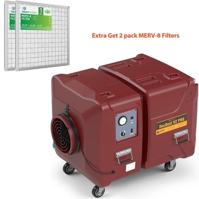 Abestorm DecDust V2 Pro 2000 CFM Air Scrubber /w 3 Stage Filtration & UV-C Light