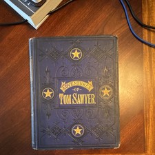Mark Twain Adventures of Tom Sawyer 1879 American Publishing Co Illustrated HC