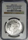 1885-O NGC BRILLANT UNCIRCULATED OLATHE HOARD MORGAN DOLLAR - WG5
