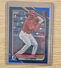 2024 Topps Baseball Capri Ortiz Blue /150