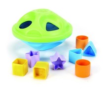 Shape Sorter Baby Toy - Green Toys