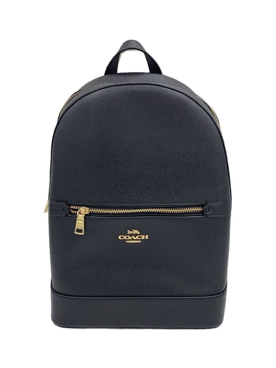Auth Coach Kenley C5680 Leather Backpack in Black Free Shipping