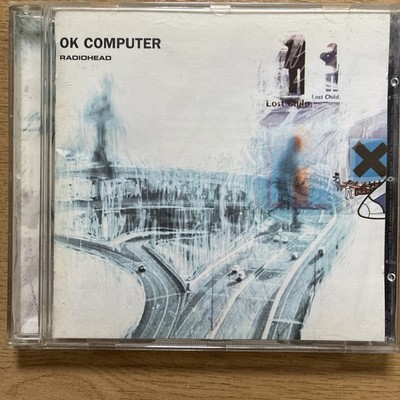 RADIOHEAD OK Computer RARE 1997 UK Stickered Promo CD Album Parlophone