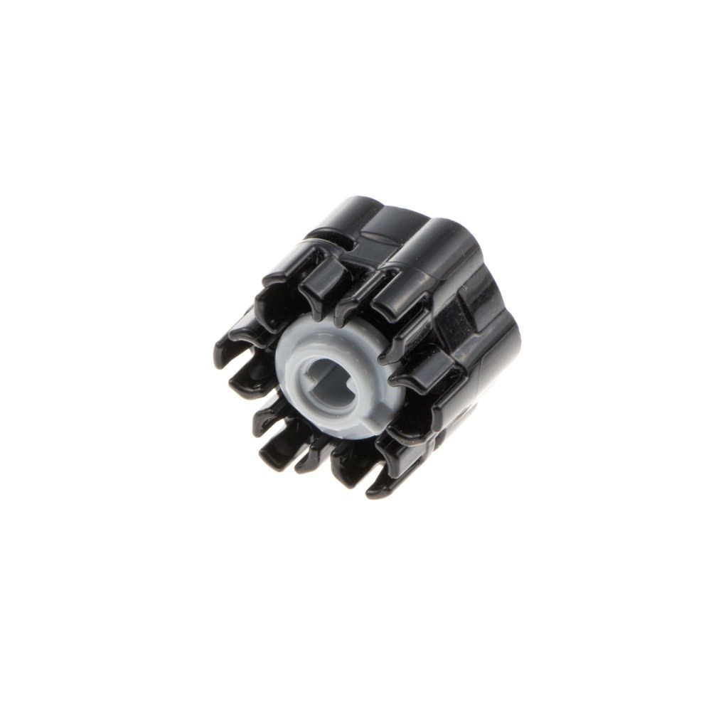 1X Lego Cannon Weapon Drum Black Trigger Light Gray 18588 18587 18588C01
