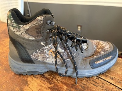 Realtree Outfitters Men's Trace Camo Boot Shoes Brown Camouflage Size 12