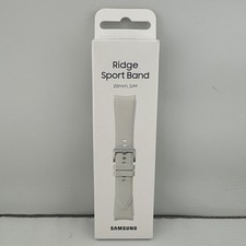 Samsung Ridge Sport Band for Galaxy Watch4 Classic 20mm Small/Medium - White