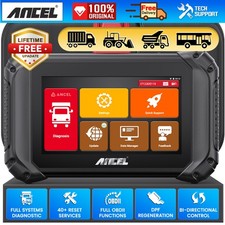 Ancel V5 Hd Heavy Duty Truck Scanner Diesel Obd Diagnostic Tool Dpf Regen Coding