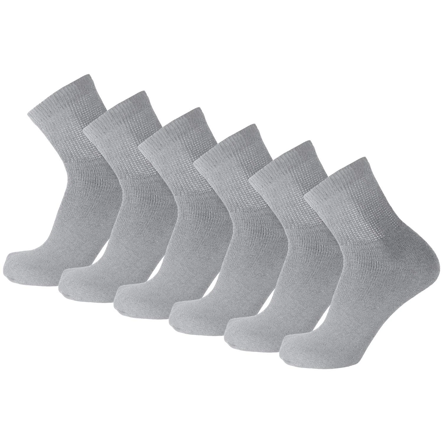 Big and Tall Diabetic Neuropathy Ankle Socks, King Size Mens Athletic Quarter...
