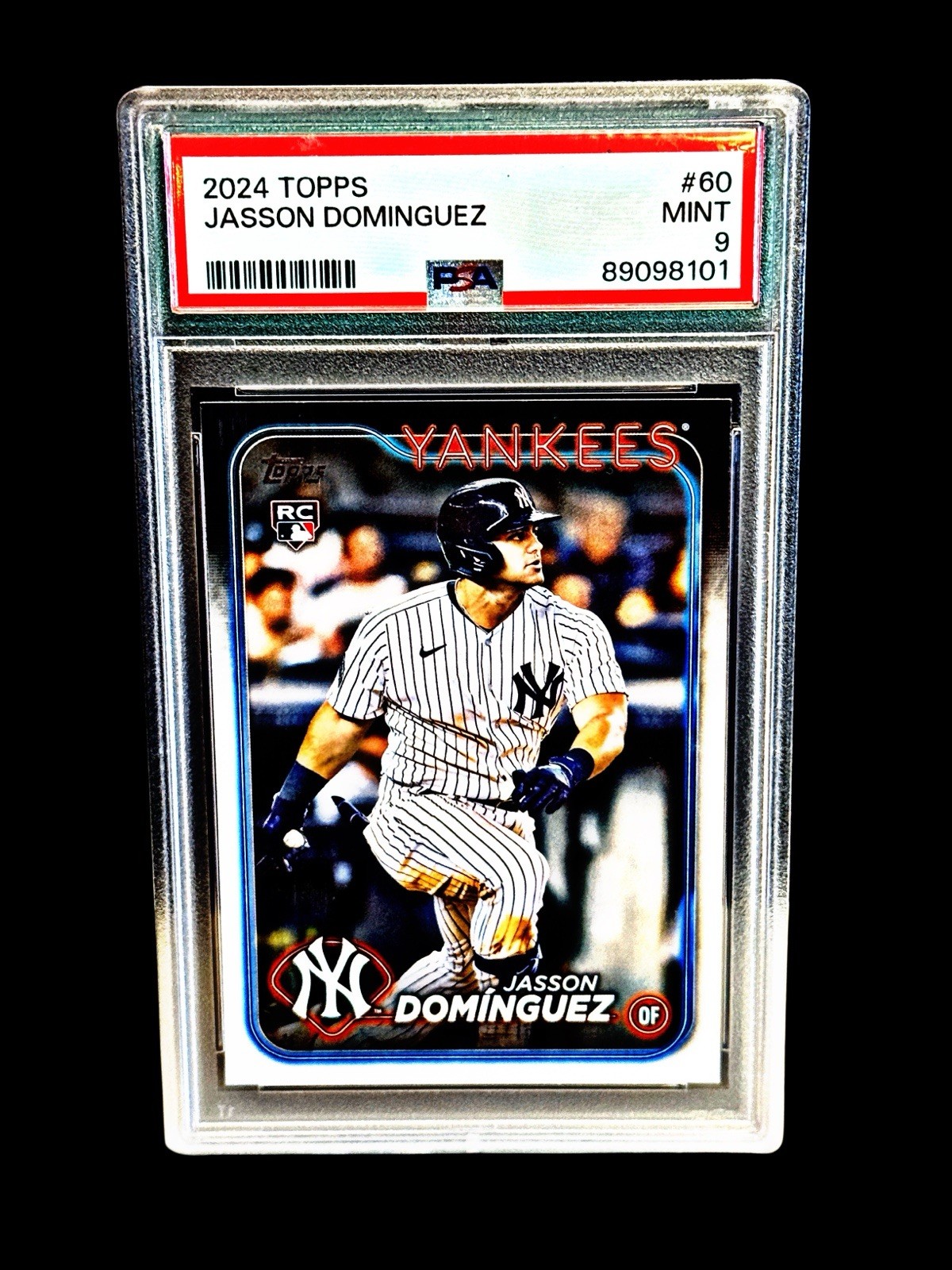 2024 Topps Series 1 - Jasson Dominguez #60 (RC) PSA 9