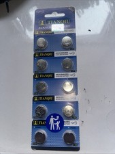 10 Pack AG13 LR44 SR44 LR1154 357A A76 357 SR44SW Alkaline Watch Battery