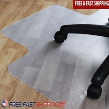 Clear Chair Mat Floor Protector Ergonomic PVC Smooth Back Eco Friendly Durable