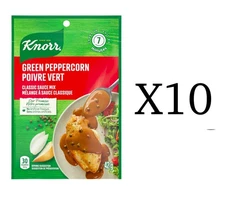 5X Knorr Classic Sauce Mix Green Peppercorn 42g/1.5oz From Canada