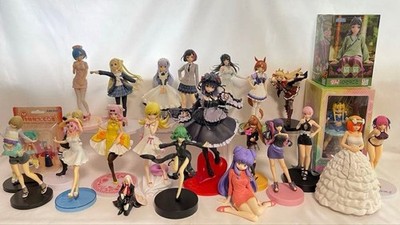 Anime Gemischtes Set Gochiusa Kaguya sama Re:ZERO etc. Figuren Konvolut 24 Se...