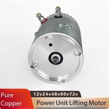 Electric Forklift 9 Pole Spline DC Motor Hydraulic Oil Pump Replacement Motor