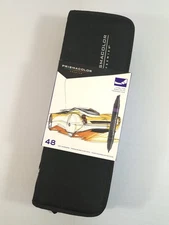 NEW Prismacolor Premier 48 Art Markers Chisel / Fine Zippered Case