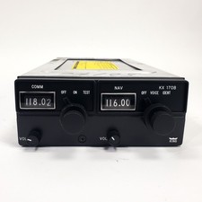 Refurbished King KX-170B NAV / COMM 14V P/N 069-1020-00 w/ Tray - Tested Working