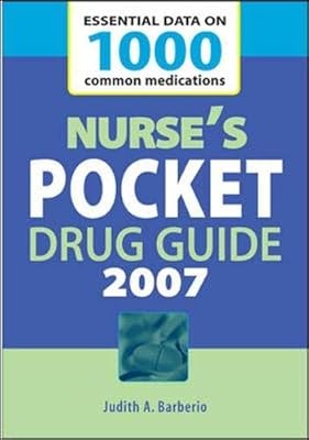 Nurses Pocket Drug Guide 2007, Barberio, Judith, gebraucht; sehr gutes Buch
