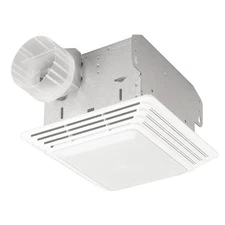 678 Ventilation Fan and Light Combo for Bathroom and Home, 100 Watts, 50 CFM,...