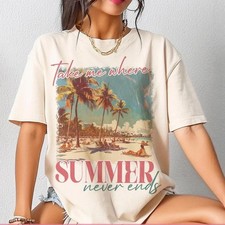 Take Me Where Summer Never Ends Shirt Summer shirt Summer mama shirt retro