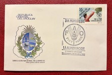 URUGUAY - "FAO FIAT PANIS" ALIMENTATION WORLD DAY - FDC